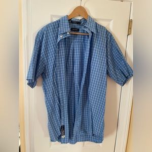 Nautica button down shirt blue